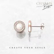 Кръгъл розов блясък