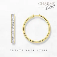 Златна блестяща линия